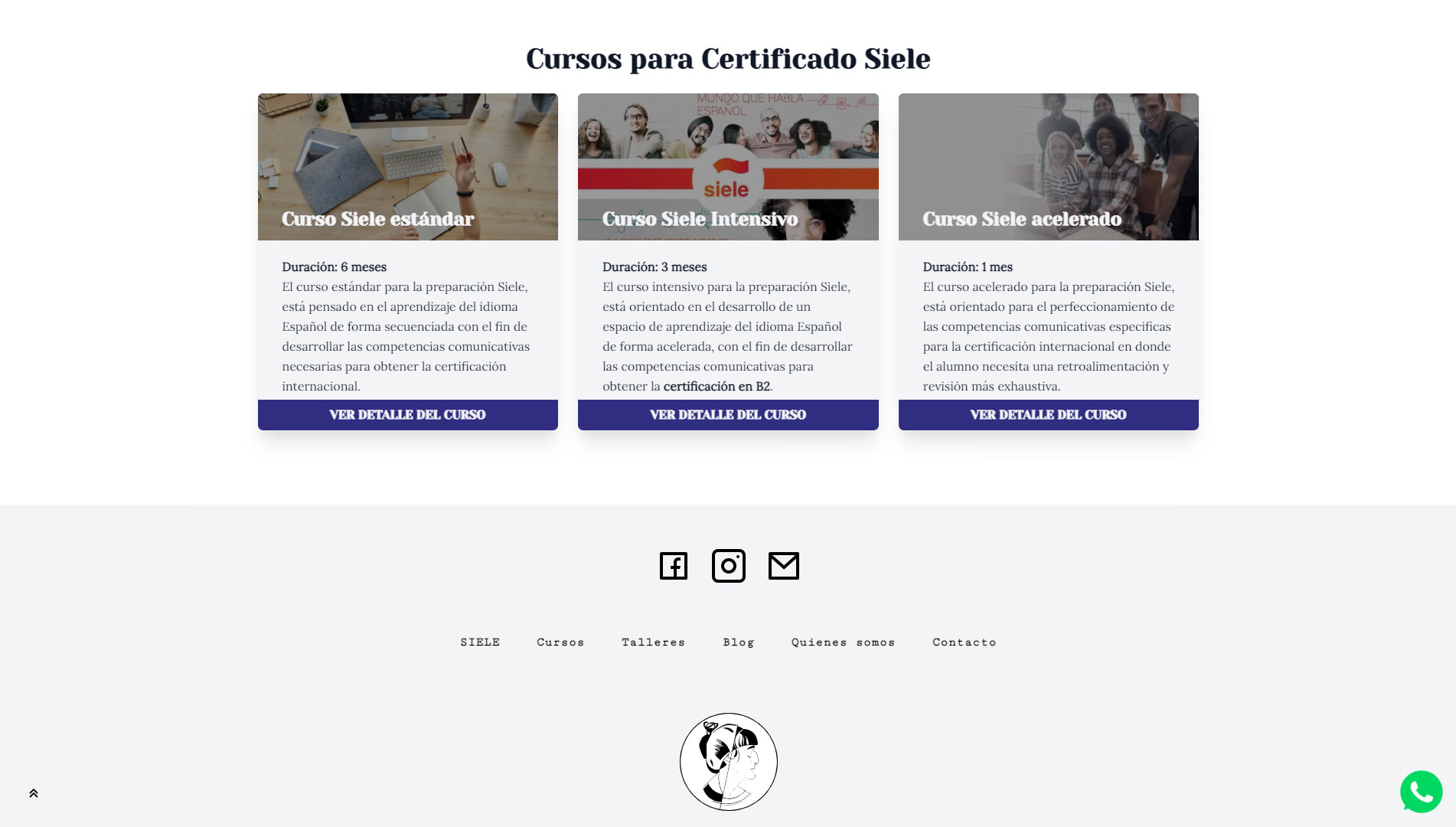 Centro de estudios Ajmátova - Cursos