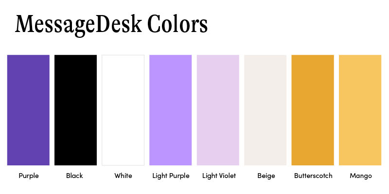 MessageDesk Colors
