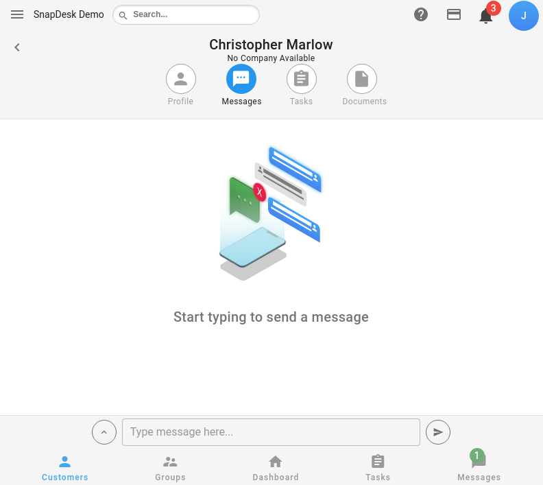 message-create-blank