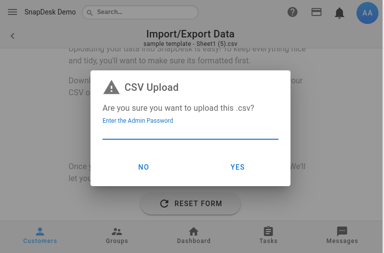 csv-enter-password