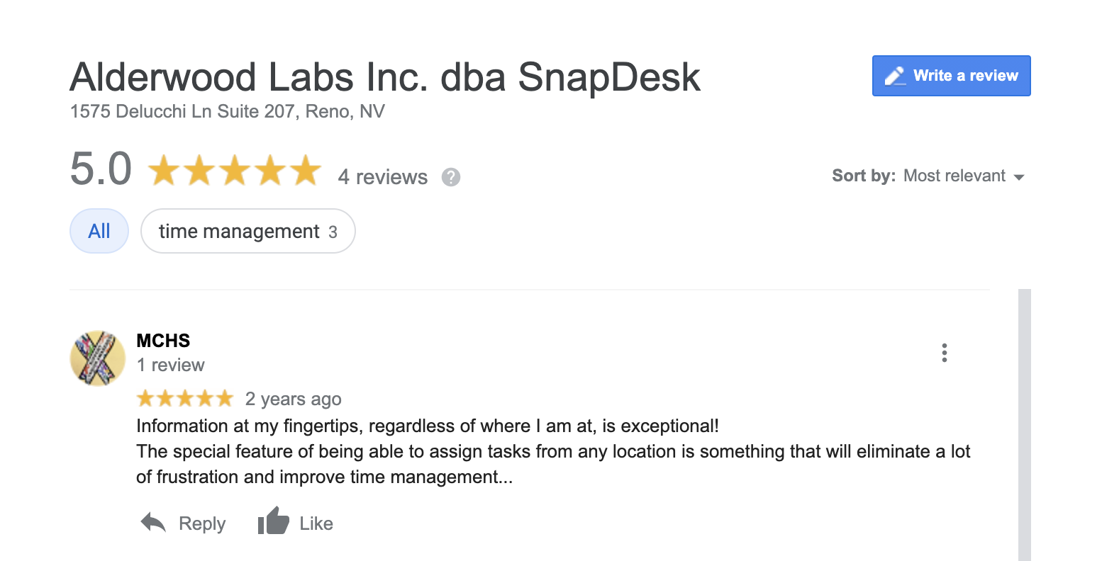 What is a Google Review?