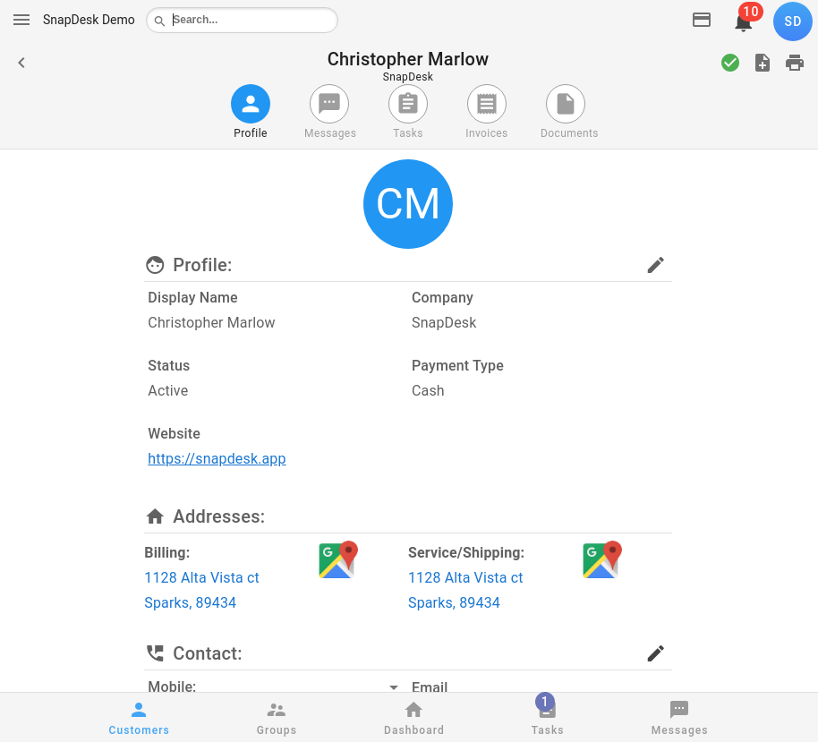 customer-profile