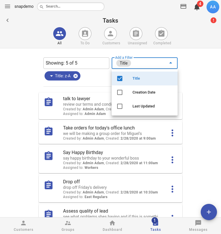 tasks-filtering