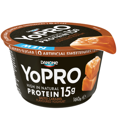 YoPRO Salted Caramel Yoghurt 160g
