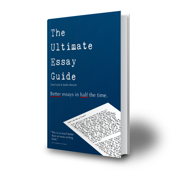 The Ultimate Essay Guide Book Cover | Write Better Essays in Half the Time