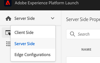 Server side
