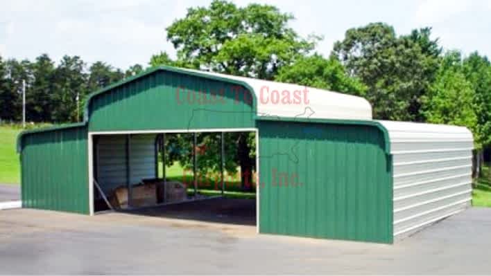 Regular Roof Metal Barns