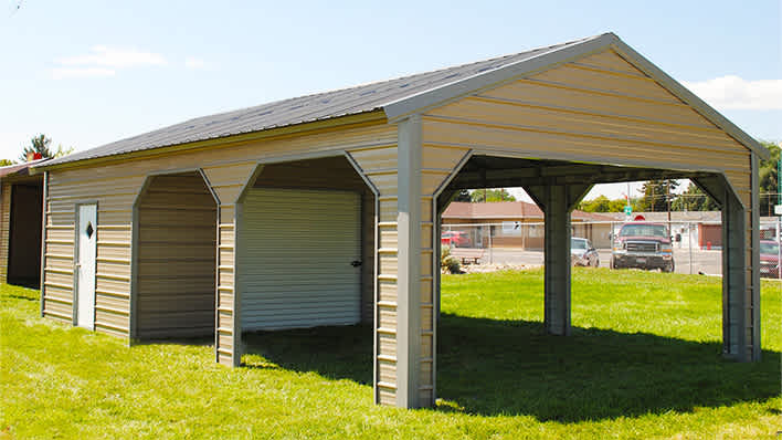 18x30 Side Entry Utility Carport Online