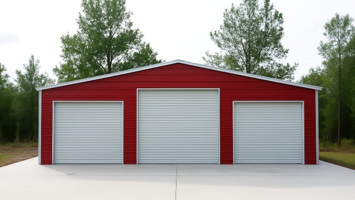 34x30 Steel Garage