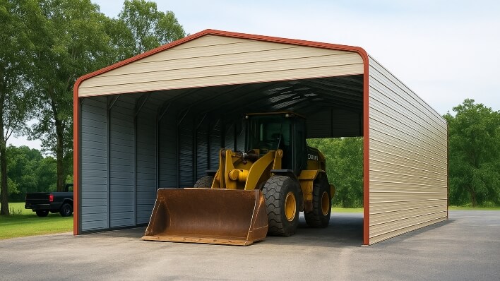 30x60 Steel Carport