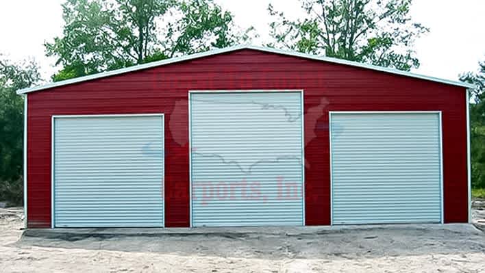 36x40x12 Steel Barn