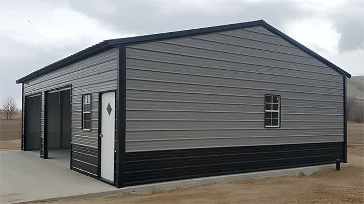 26x30x10 Two Car Garage