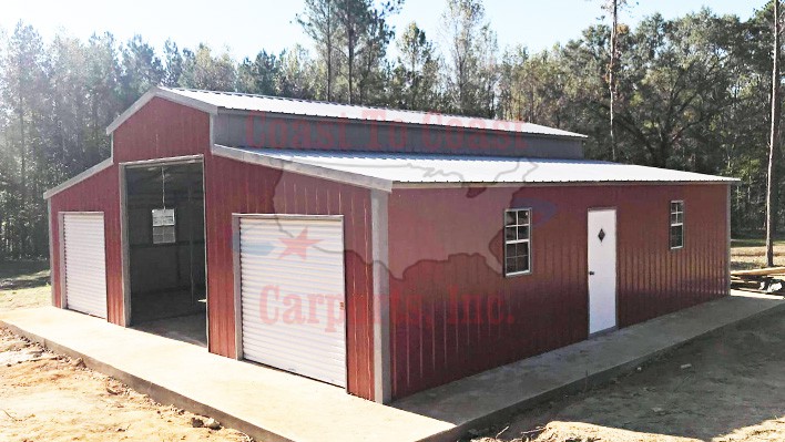 36x30 Steel Barn