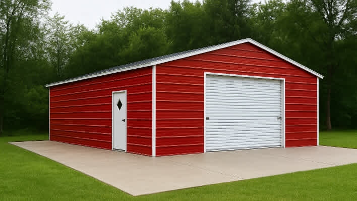 20x20 Steel Garage