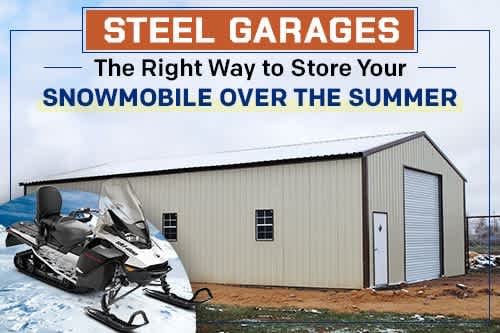 The Right Way to Store Your Snowmobile Over the Summer