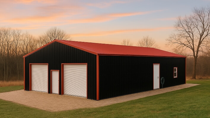 30x40 Steel Garage