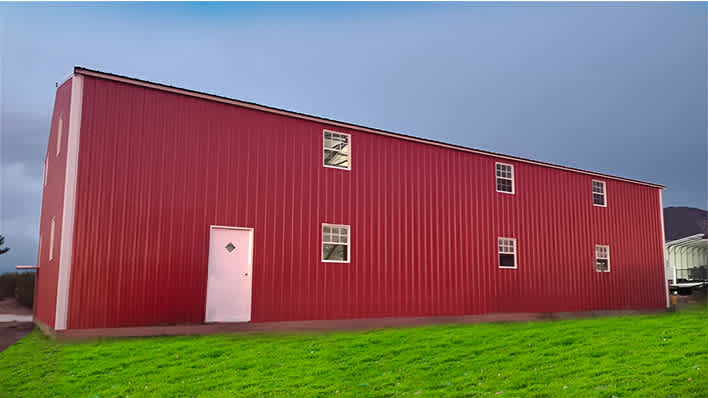 32x55x16 Commercial Garage Building