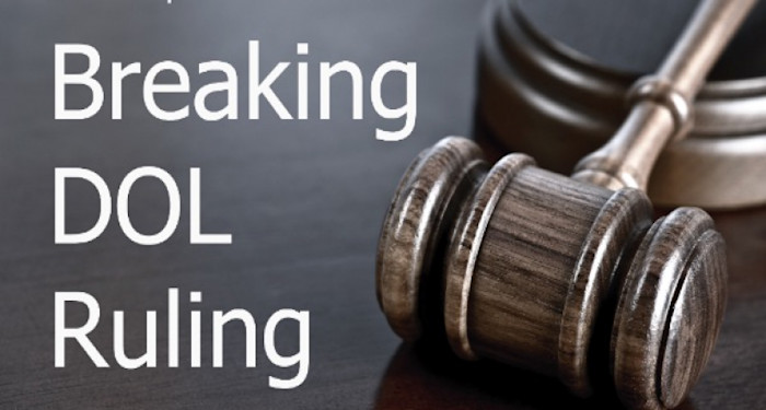 Breaking dol ruling