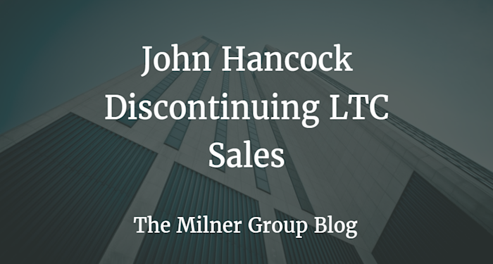 Jh discontinuing ltc sales