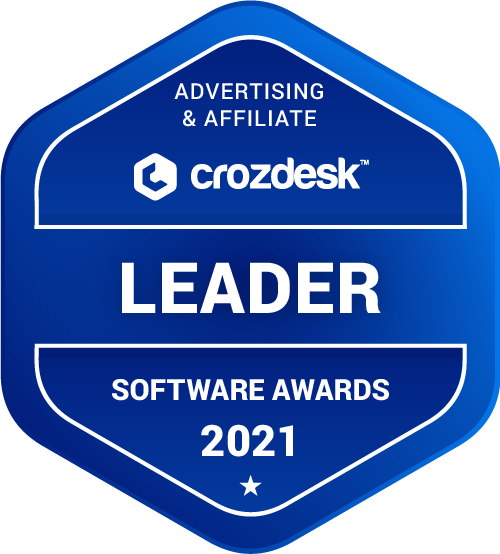 Advertising & Affiliate Crozdesk Leader Software Awards 2021