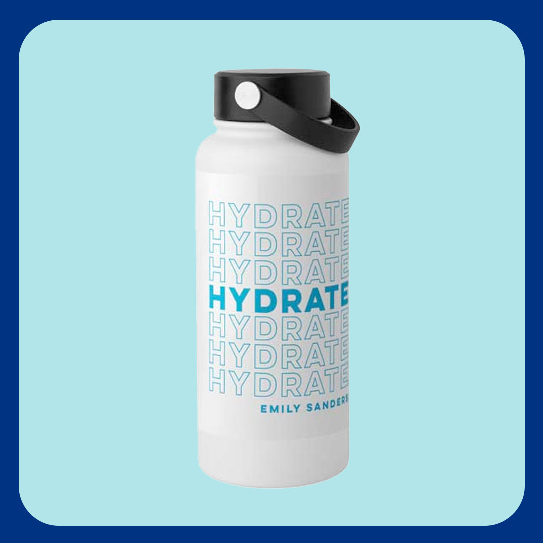 Shutterfly Hydrate Stainless Steel Wide Mouth Water Bottle