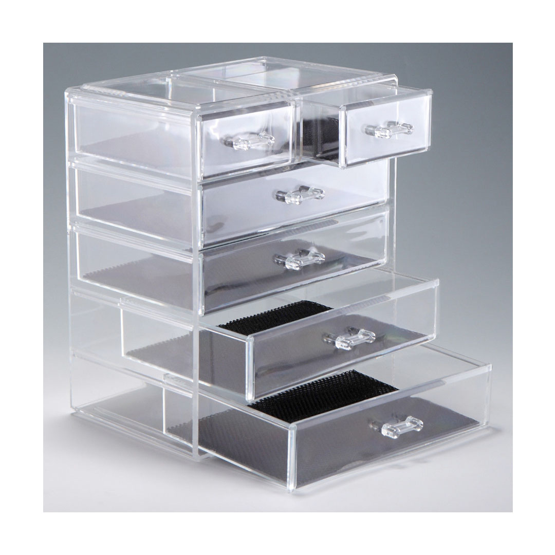 Acrylic Makeup Organizer, Clear