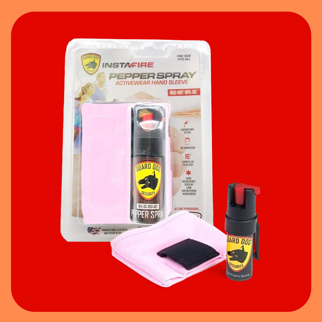 Lowes InstaFire Runners Pepper Spray Pink