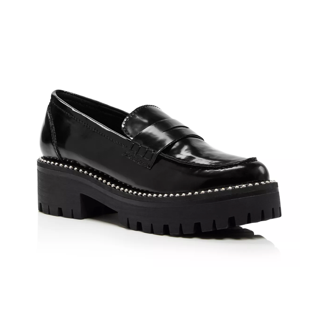 Studded Loafers