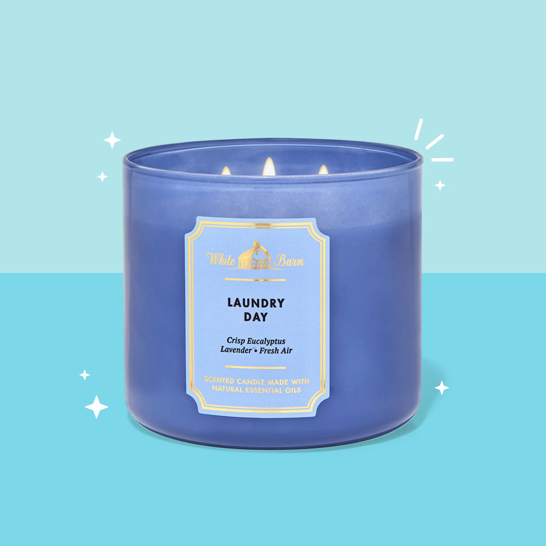 Bath & Body Works Laundry Day 3-Wick Candle