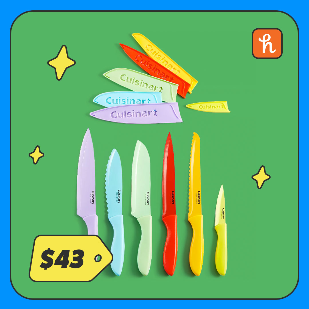 Multi-colored knives 