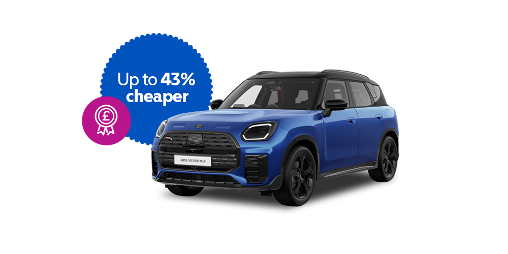 Save up to 43 percent when you lease a Mini Countryman on the Motability Scheme