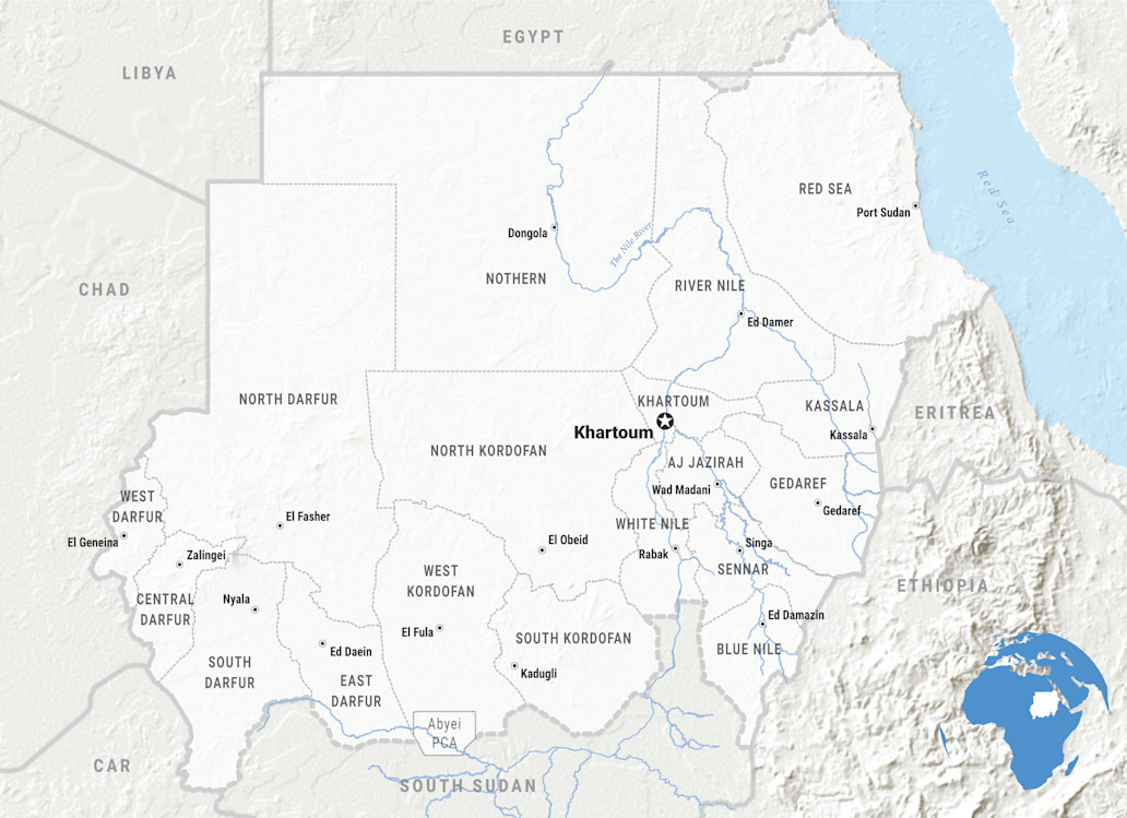 Sudan Map