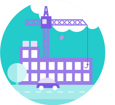 <p>Illustration of manufacturing and industry</p>