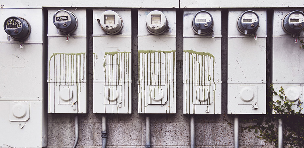 <html><head></head><body><p>Old dirty energy meters</p></body></html>