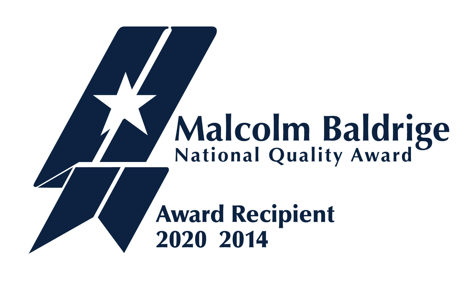 Malcolm Baldrige National Quality Award Award Recipient 2020 & 2014