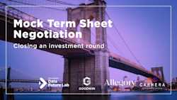 Mock Term Sheet Negotiation