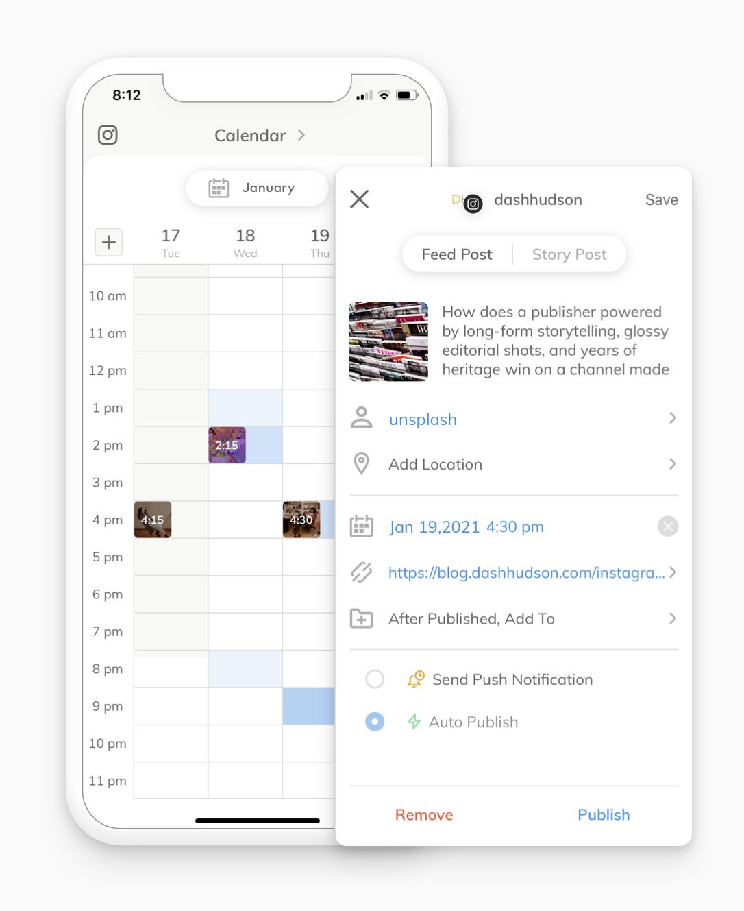 Scheduler-mobile-visual