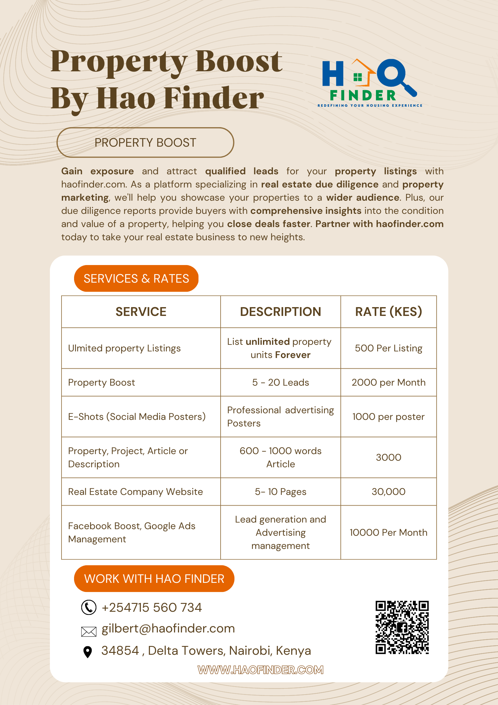 Property Boost rate card- 2023 - Hao Finder