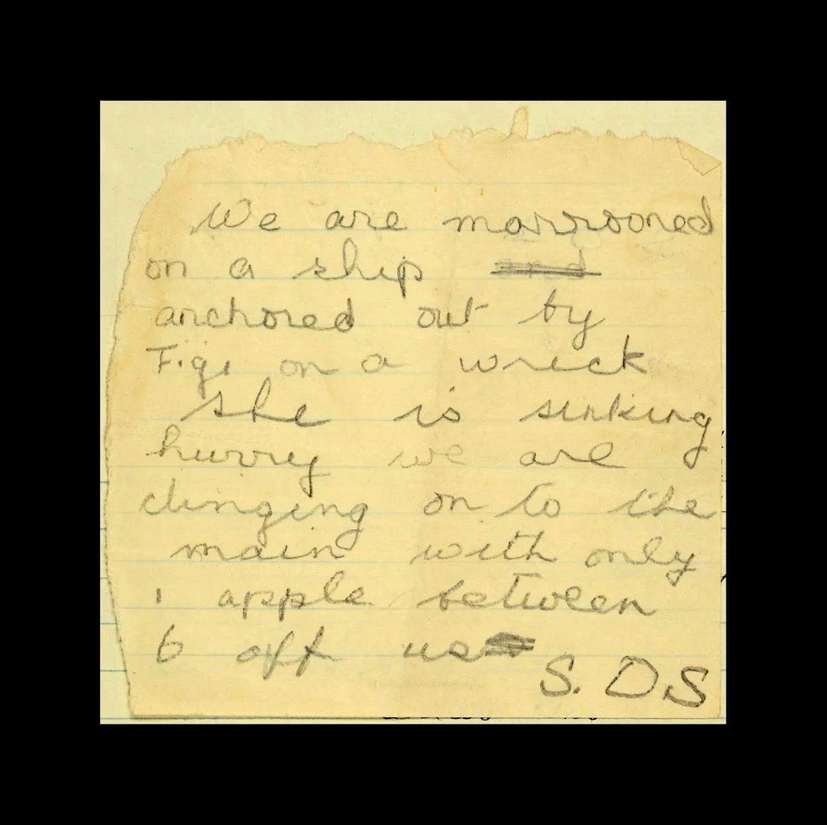 1937, found at Great Barrier Islands