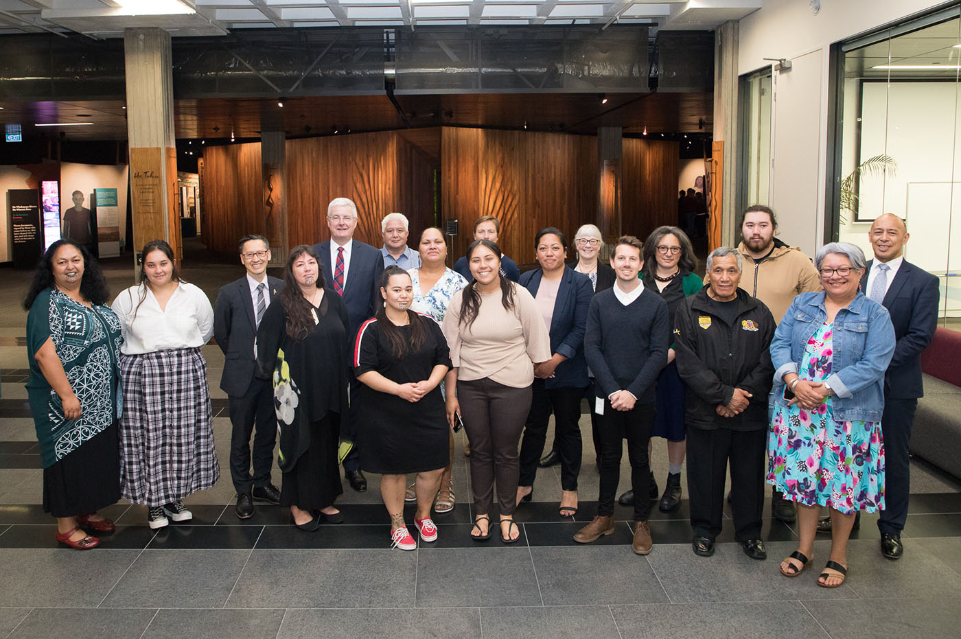 Whakatau for the interns at the National Library of NZ
