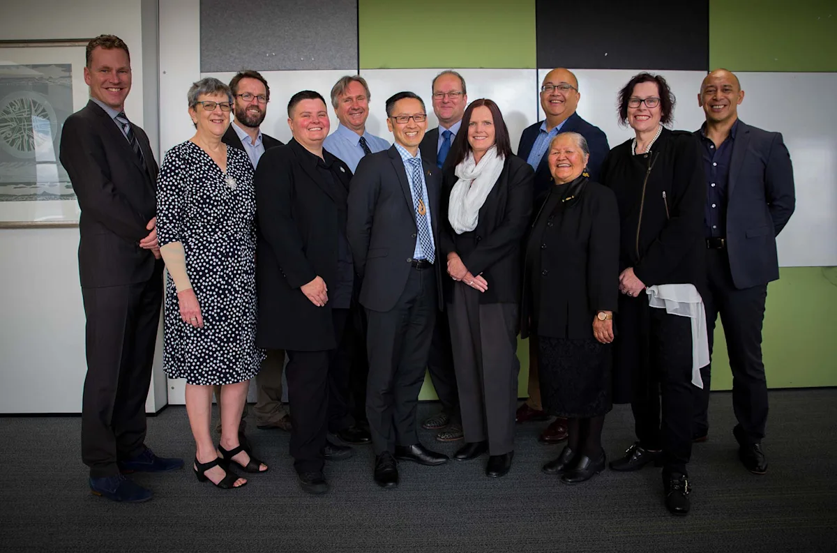 The Archives New Zealand team and Axiell