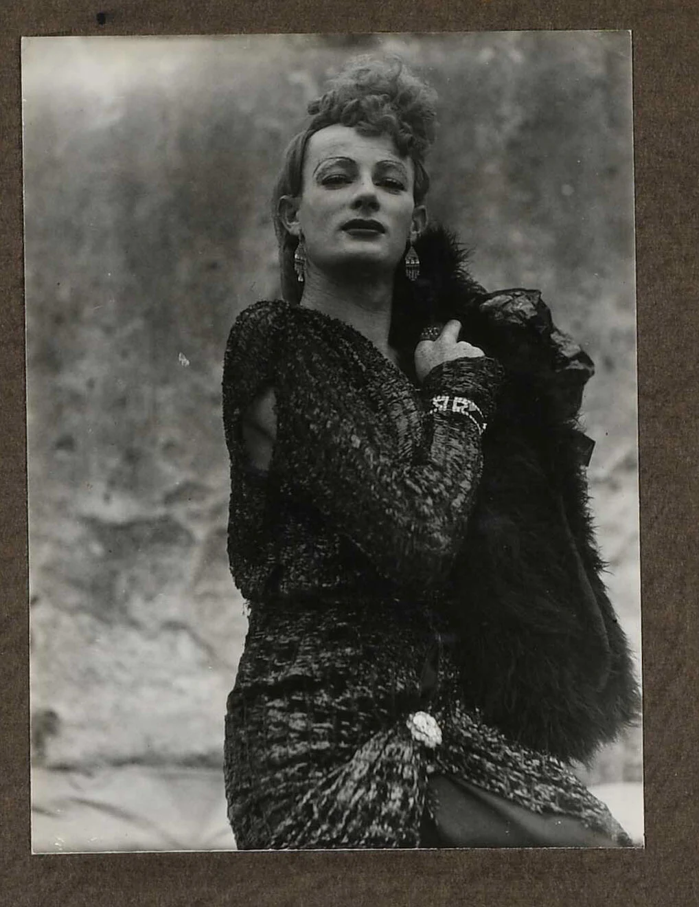 A person in drag.