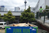 Junk Run waste removal team with full removal truck in Auckland CBD. Junk Run waste removal team with full removal truck in Auckland CBD.
