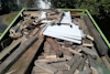 House demolition waste House demolition waste