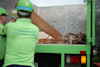 Removing builders waste timber Removing builders waste timber