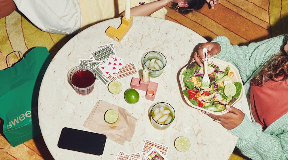 Table with SG products
