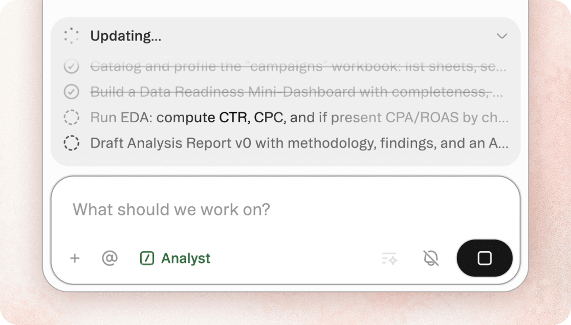 Analyst Mode