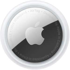 Back of Apple Airtag