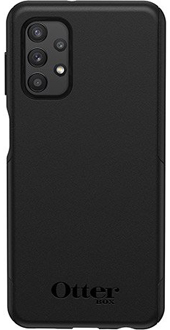Vue arrière de l’étui Commuter Lite d’OtterBox noir pour Samsung Galaxy A32