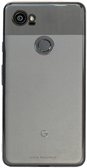 Gun Metal Viva Madrid Metalico Flex Pixel 2 XL Case Back View
